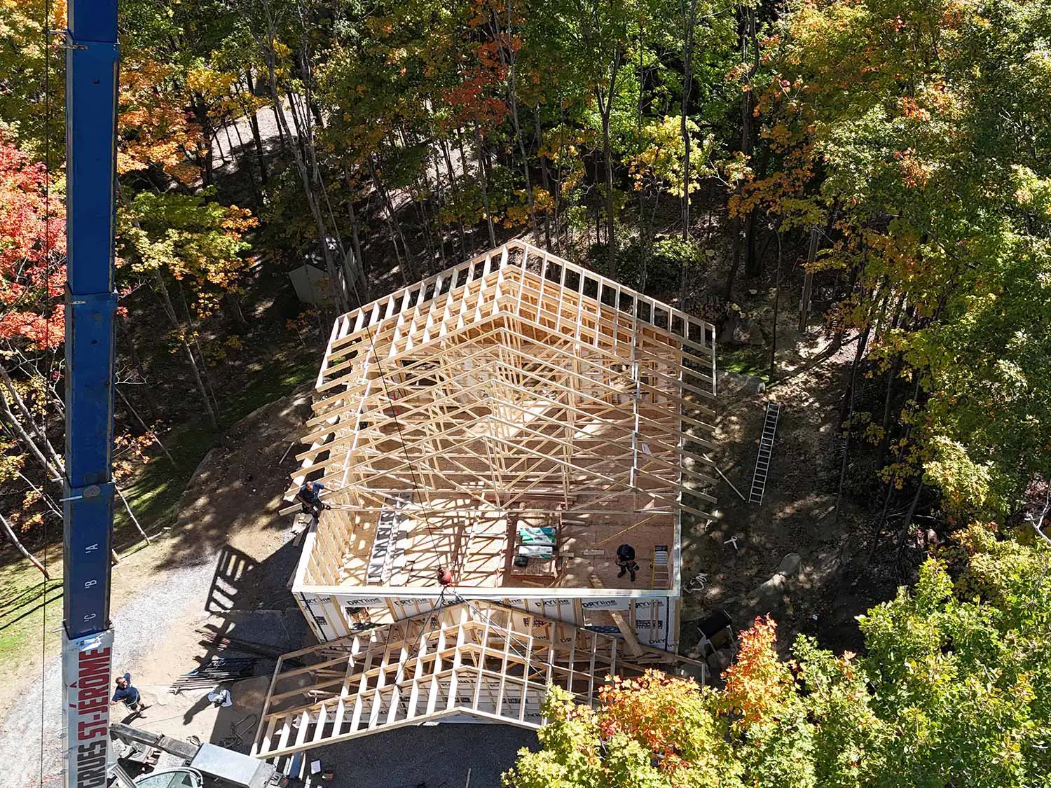 Construction Résidentielle Structure Extérieure Laurentides