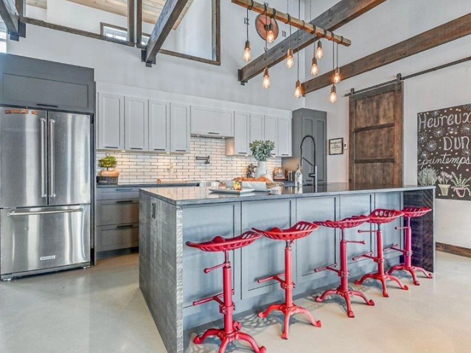 Cuisine Ouverte Aménagement Moderne Maison Neuve