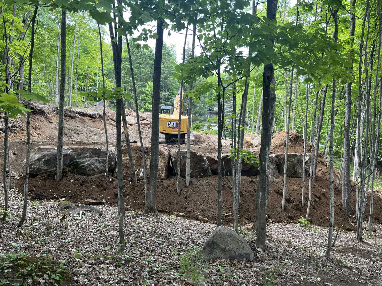 Déblaiement Nivellement De Terrain Maison Neuve
