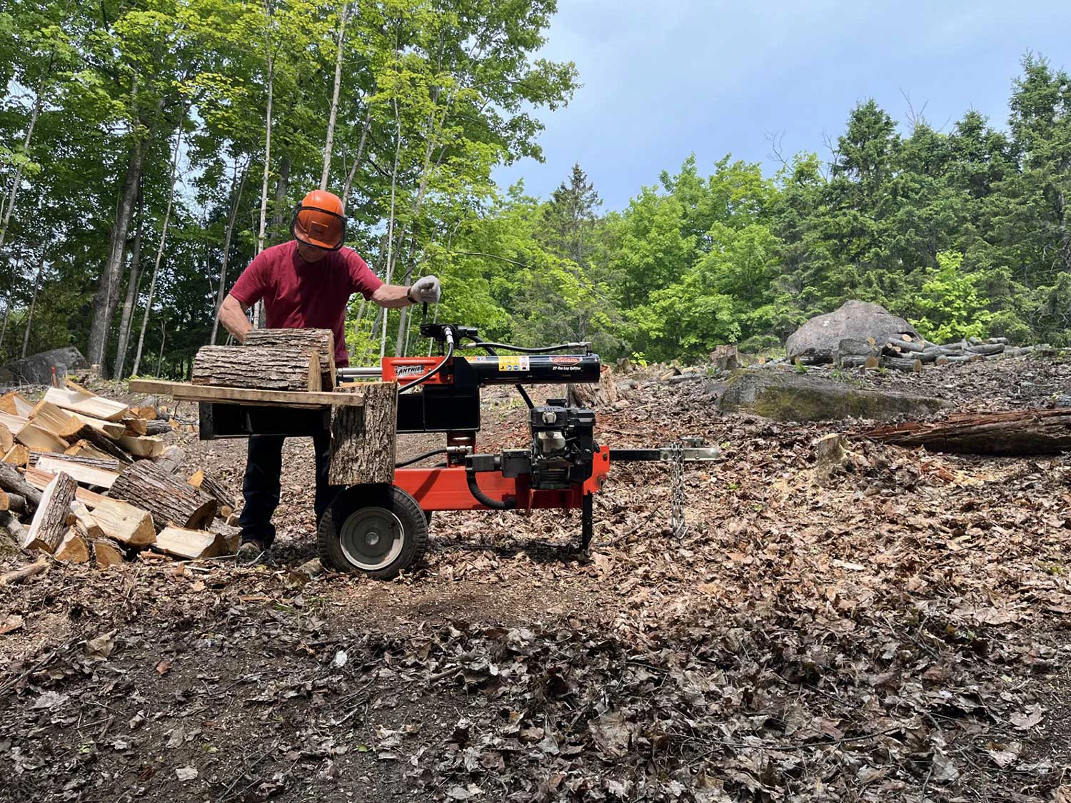 Defrichage Terrain Construction Maison Laurentides