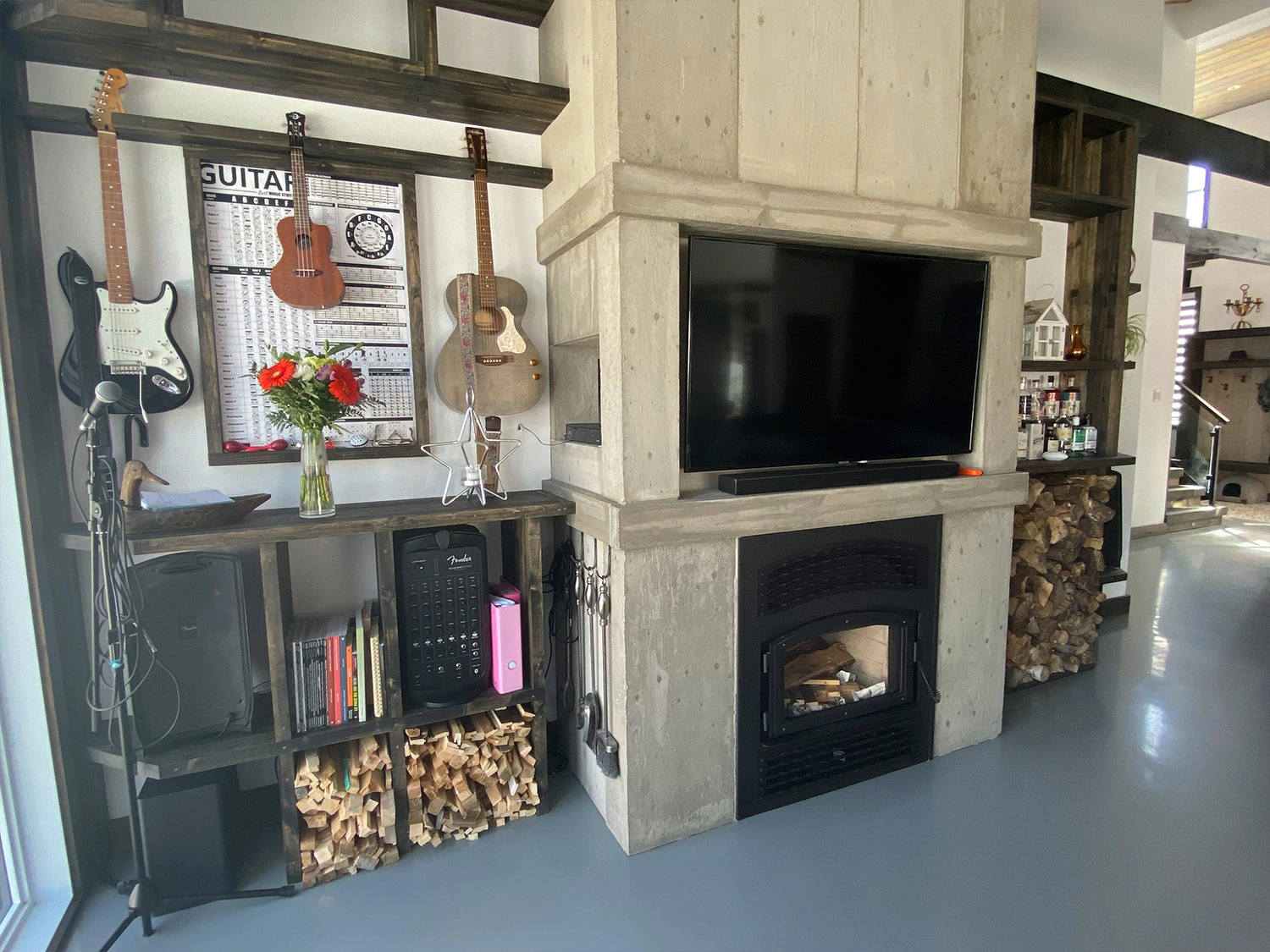 Foyer Maison Contemporaine Construction Neuve Laurentides