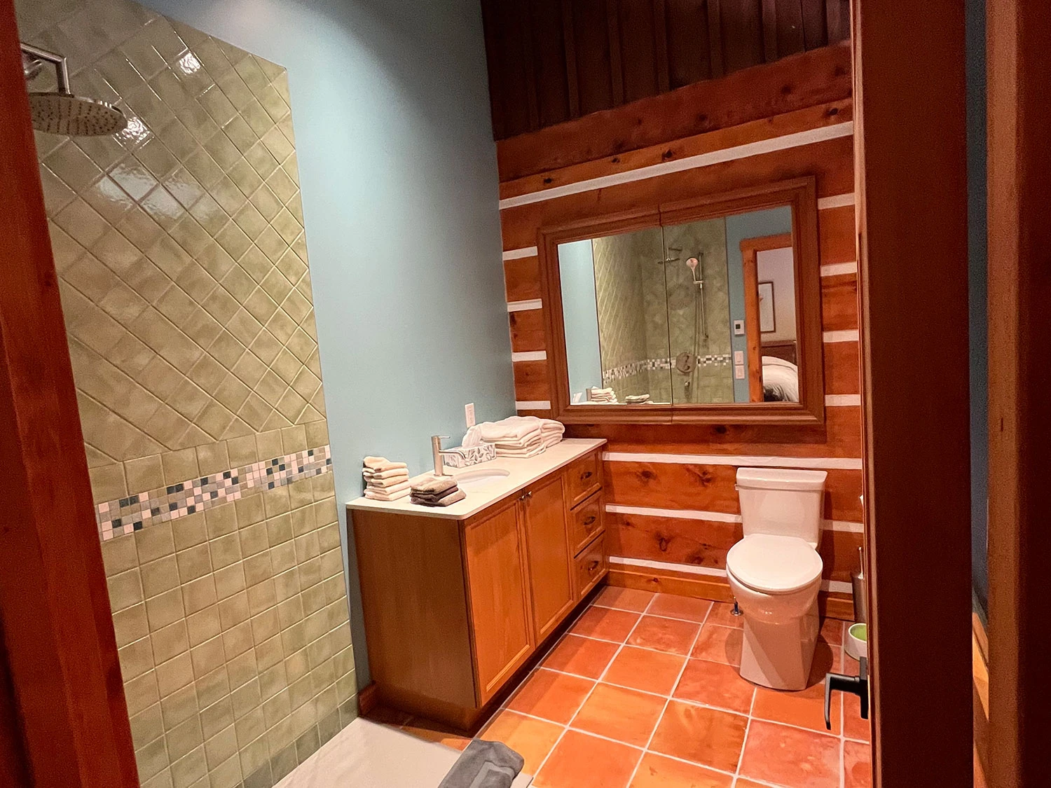 Rénovation Chalet Salle De Bain Design Bellemare Construction