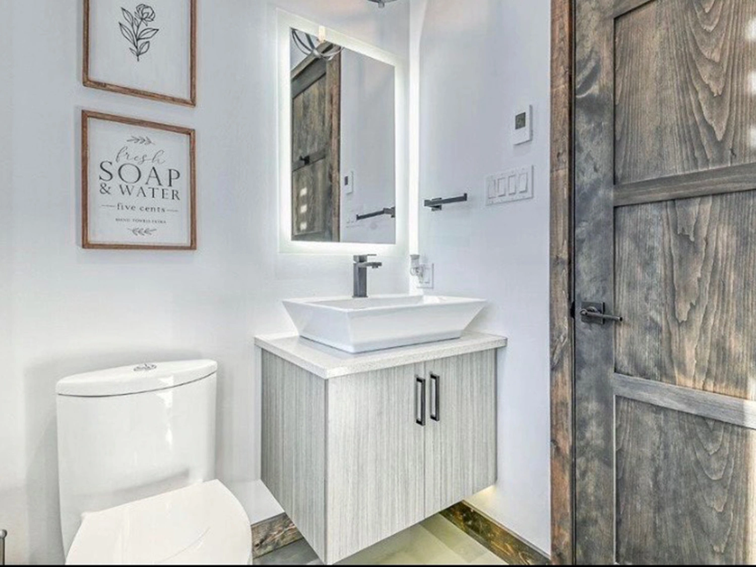 Salle De Bain Rustique Accessoires Haut De Gamme