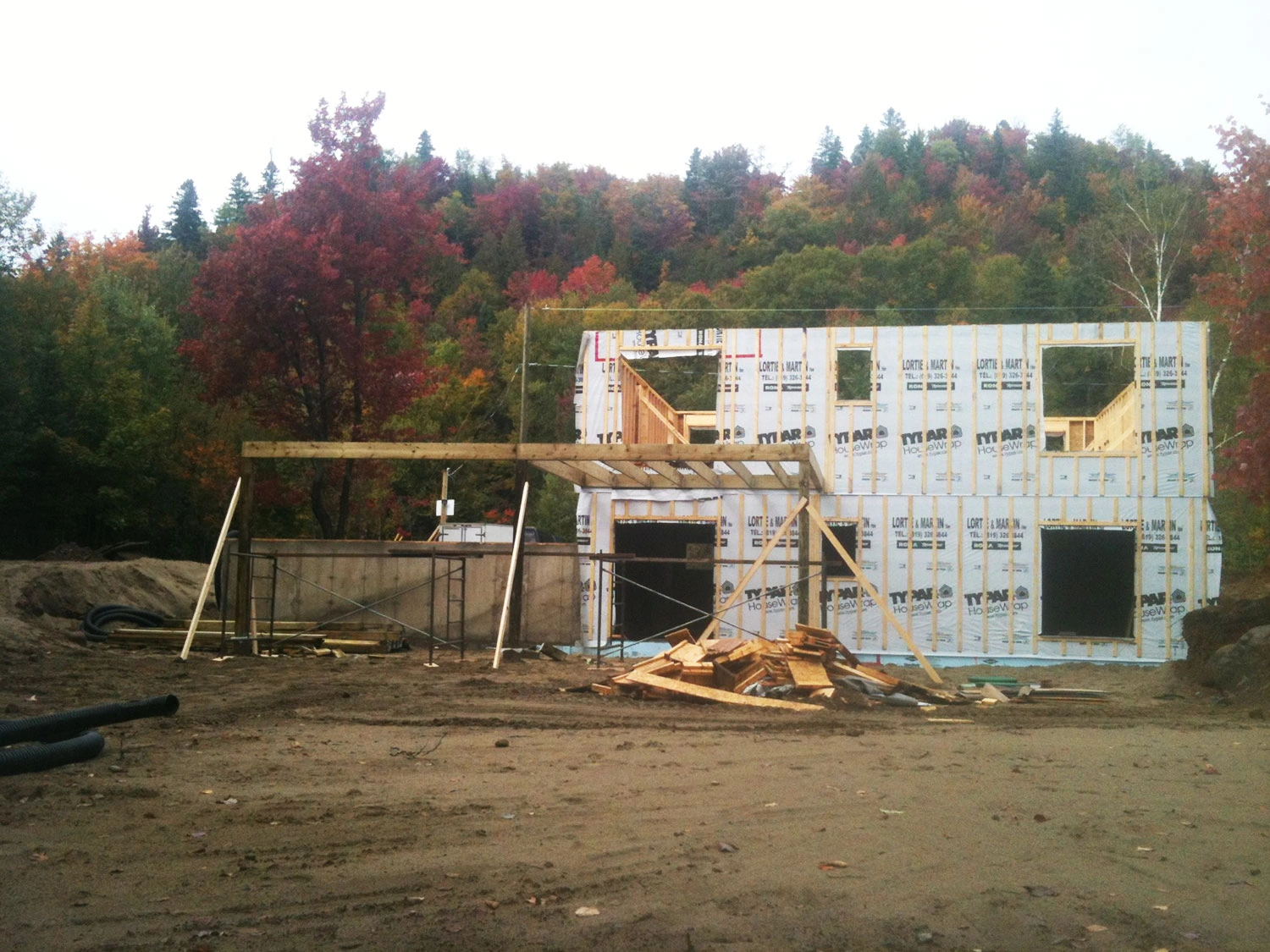 Spécialiste Charpente Maison Neuve Laurentides