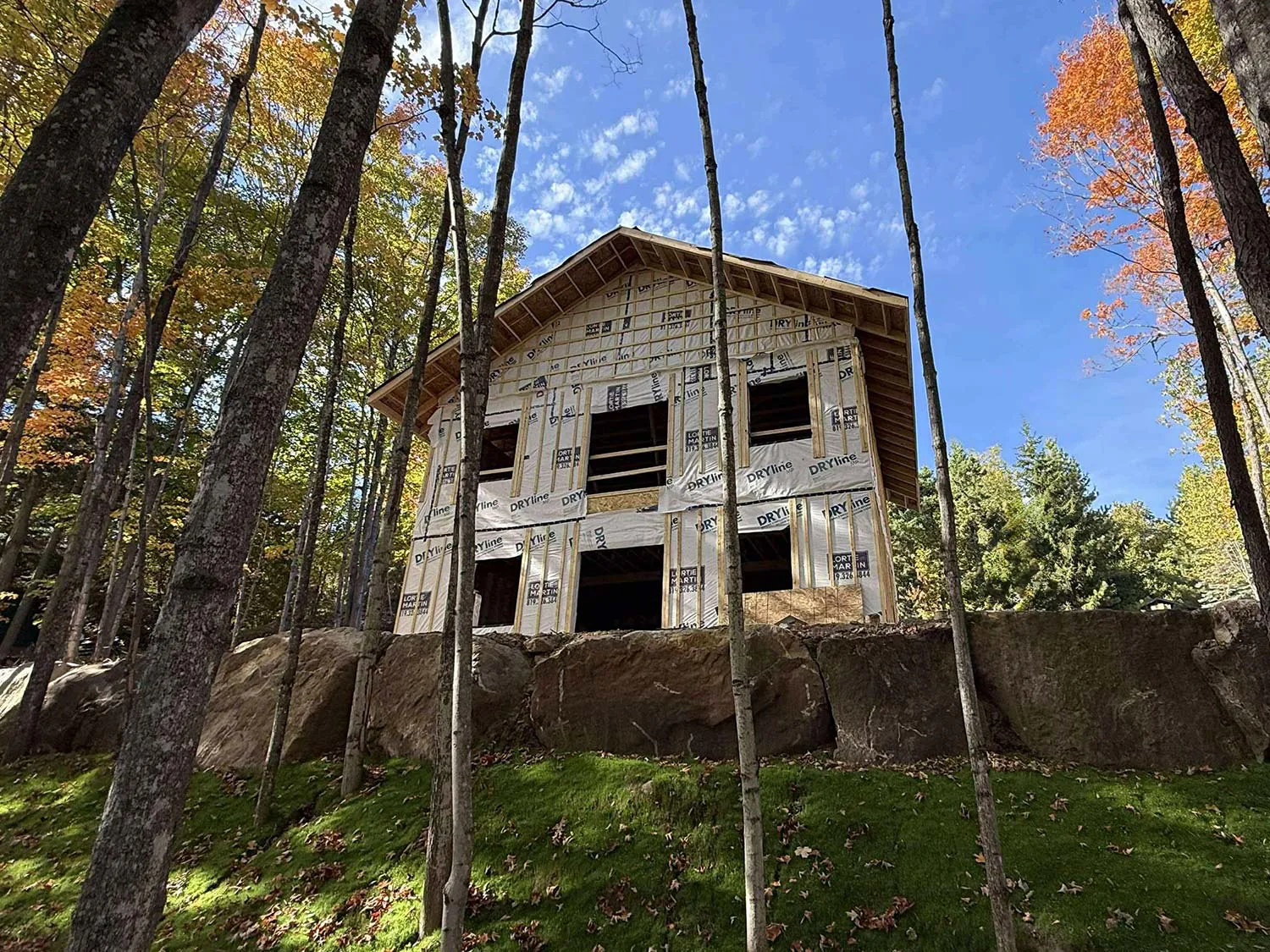 Travaux Construction Charpente Façade Laurentides